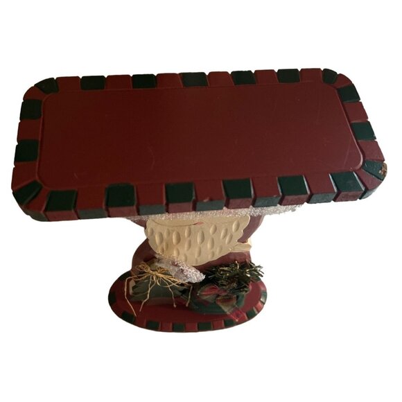 Wooden Santa Claus Christmas Stand/Tabletop Decor - Picture 3 of 7